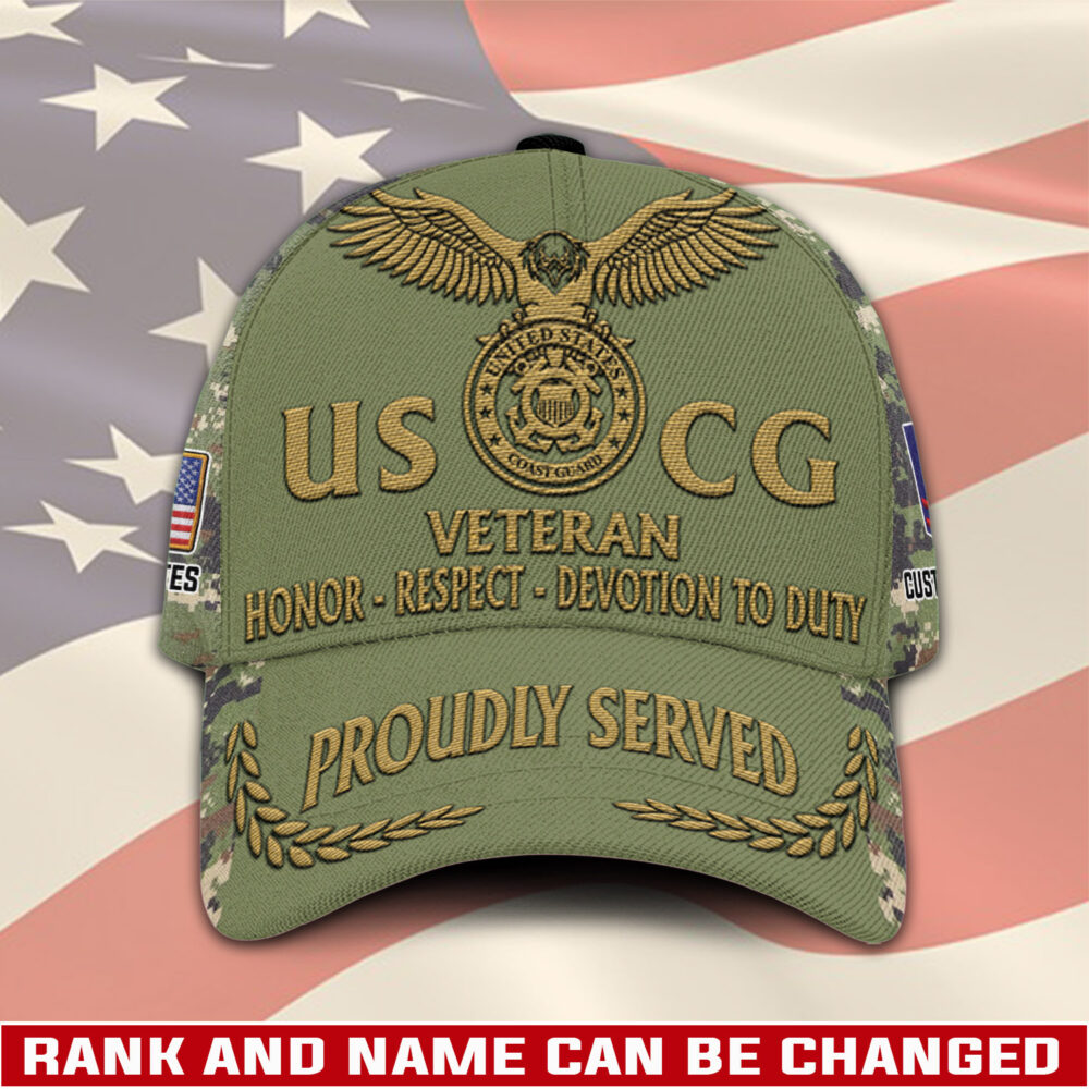 US Coast Guard, Freedom Isn't Free - Classic Cap