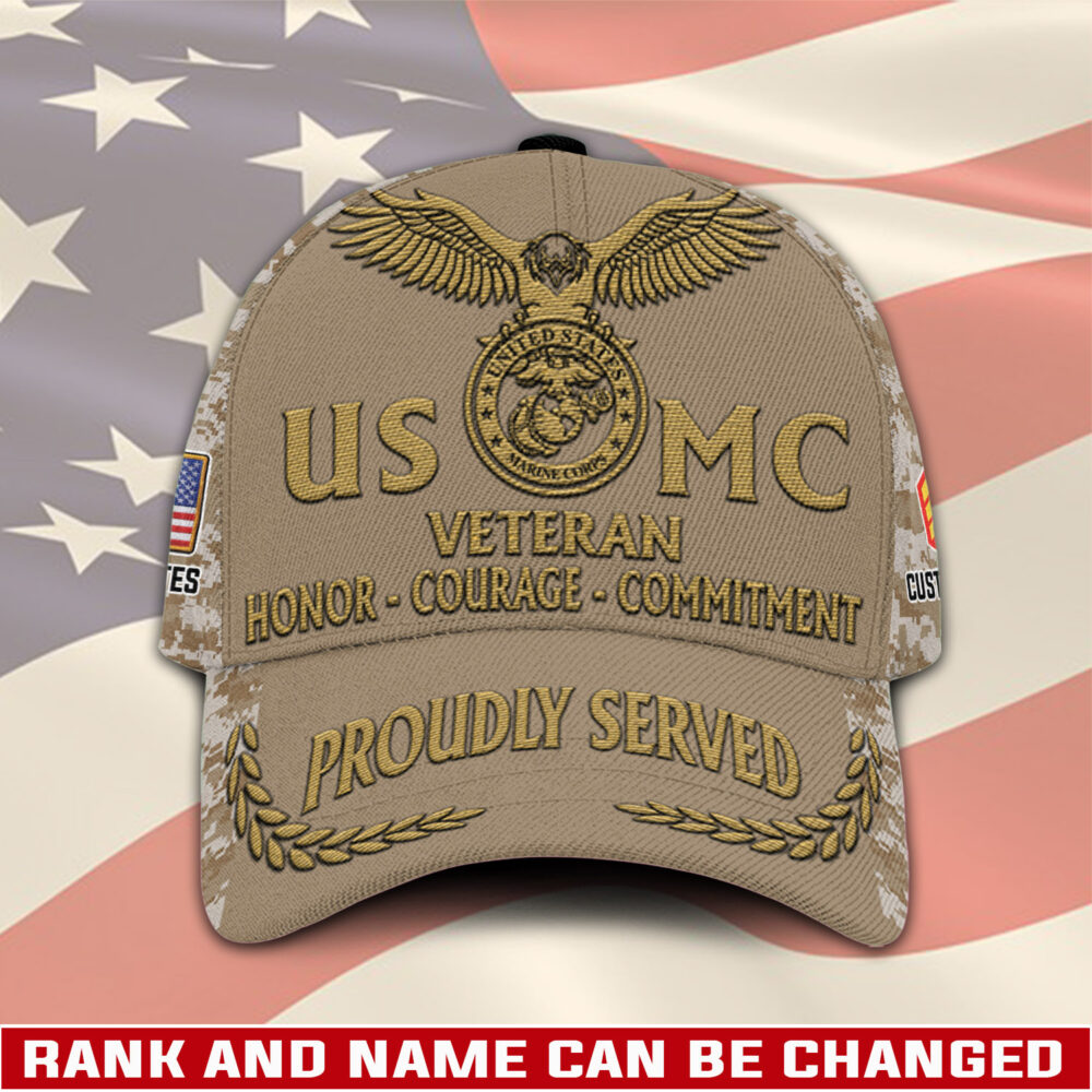 US Marine Corps, Never Retreat, Never Surrender - Classic Cap