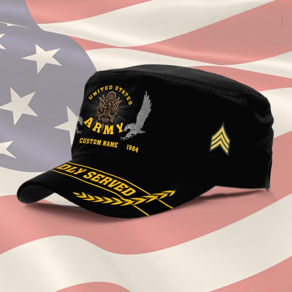 US Army, Remember - Honor - Respect - Military Cap - Image 2
