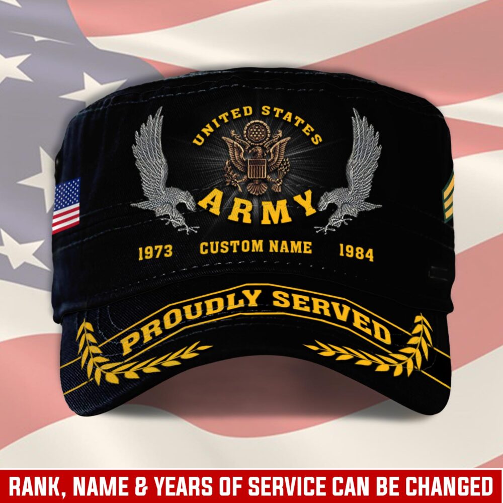 US Army, Remember - Honor - Respect - Military Cap