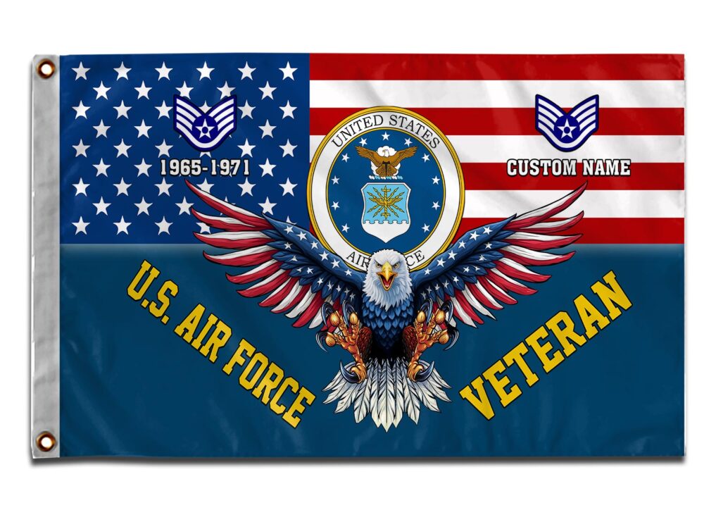 US Air Force , Honor, Duty, Service - Flying Flag 4×6 Feet(123×183 Cm) - Image 3