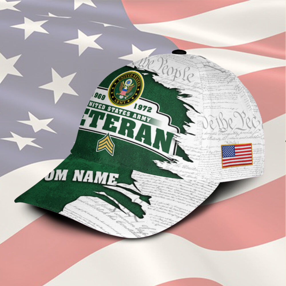 US Army, E 8 Army Master Sergeant - Classic Cap - Image 2