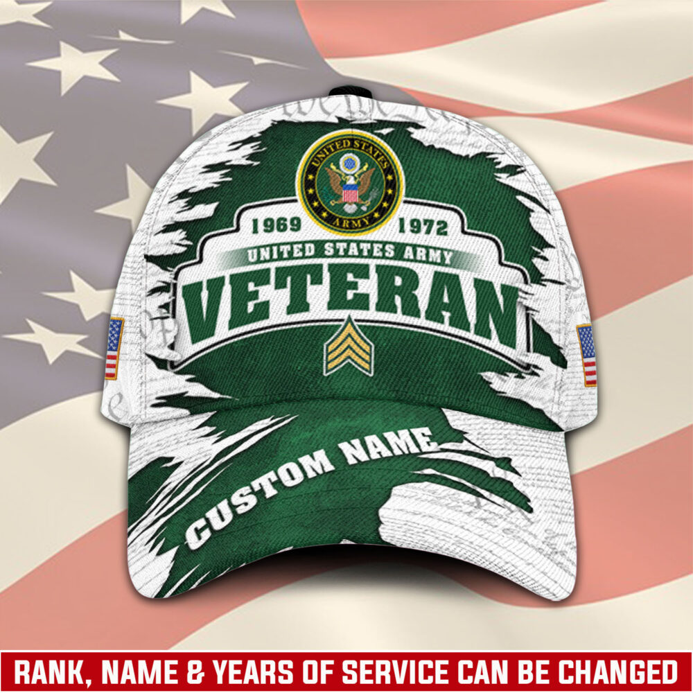 US Army, E 8 Army Master Sergeant - Classic Cap