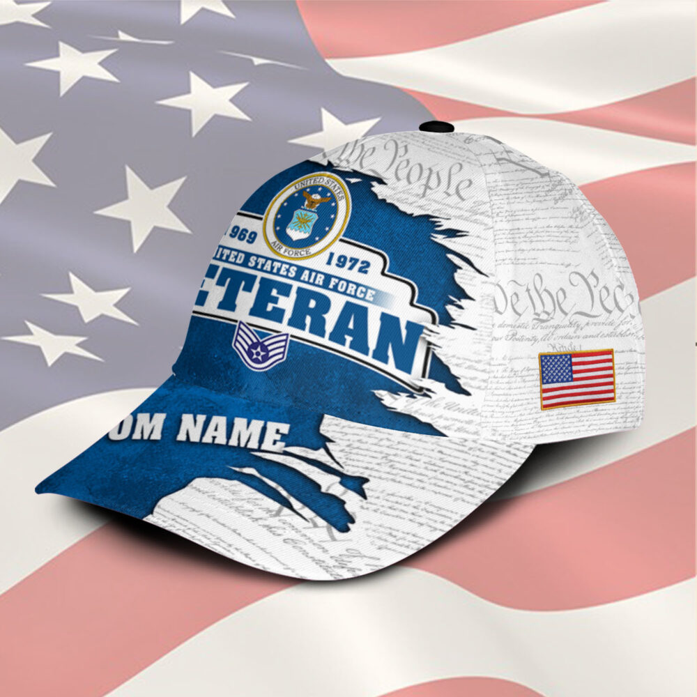 US Air Force, Freedom Over Fear - Classic Cap - Image 2