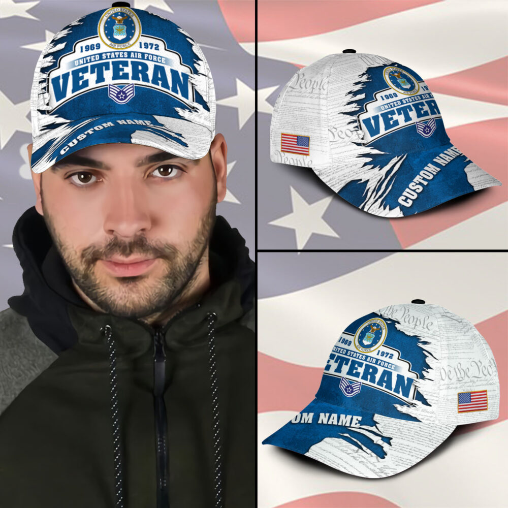 US Air Force, Freedom Over Fear - Classic Cap - Image 3