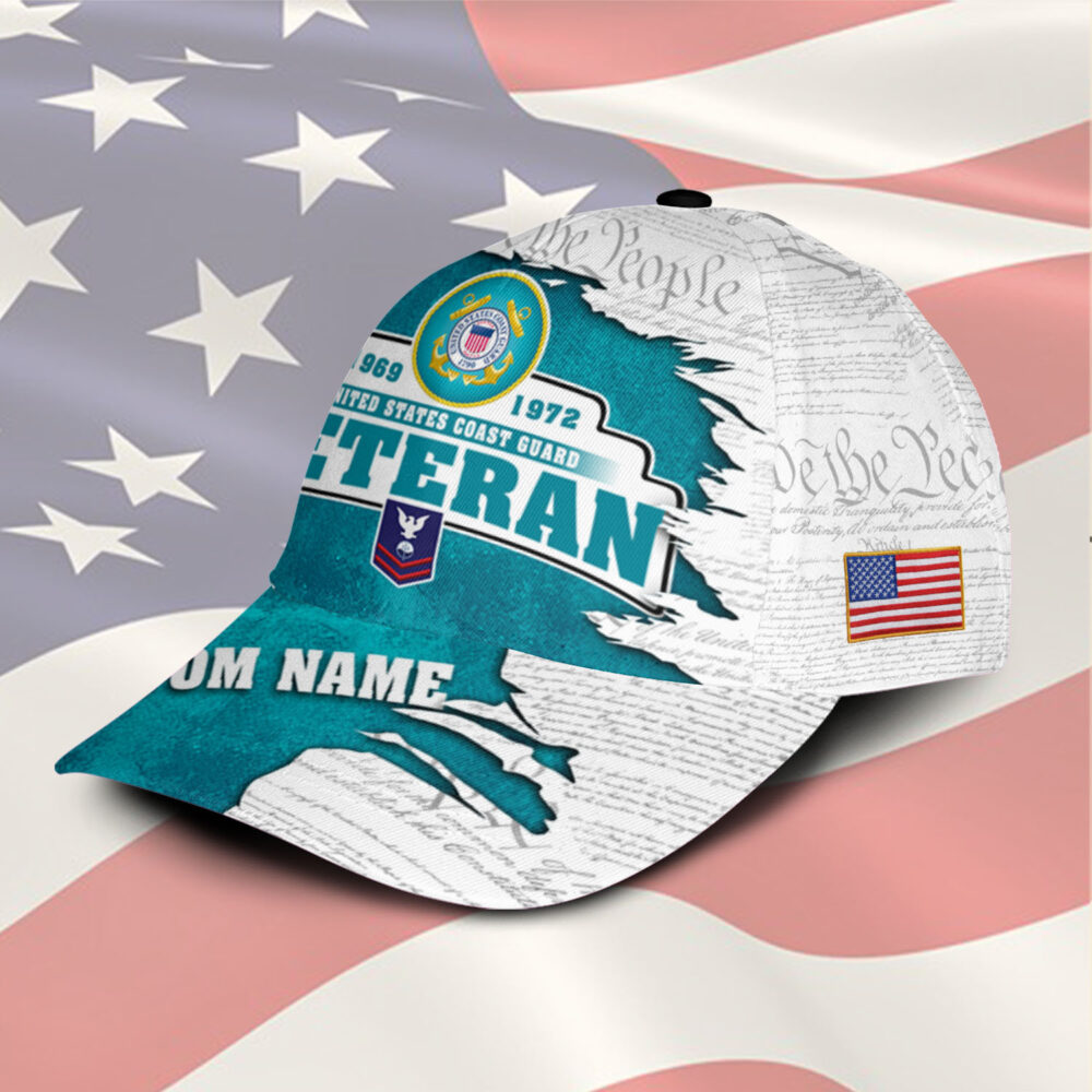 US Coast Guard, Honoring All Who Served - Classic Cap - Image 2