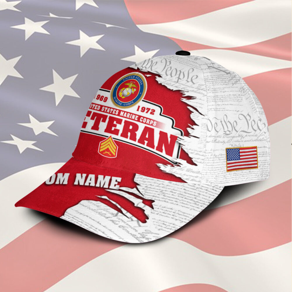 US Marine Corps, I Walked The Walk - Classic Cap - Image 2