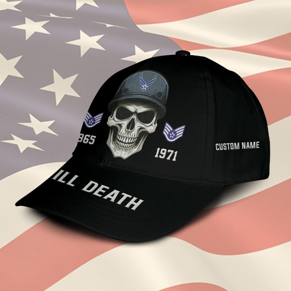 US Air Force , Remember - Honor - Respect - Embroidered Classic Cap - Image 2