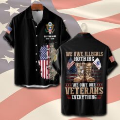 US Army, Honoring All Who Served - Short Sleeve Button Shirt