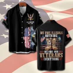 US Navy, The Sea is Ours - Short Sleeve Button Shirt