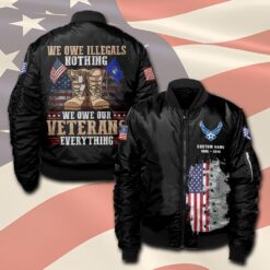 US Air Force , Lest We Forget - Bomber Jacket