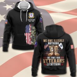 US Coast Guard, Honor, Duty, Service - Hoodie