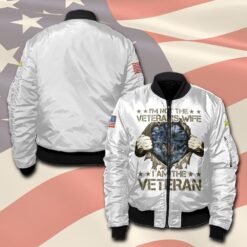 US Navy, E 8 Gold - Bomber Jacket
