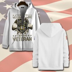 US Coast Guard, I Walked The Walk - Zip Hoodie