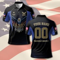 US Navy, Anchors Aweigh - Polo Shirt