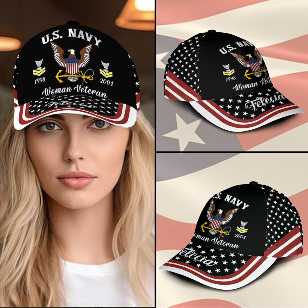 US Navy, Proud To Have Served - Classic Cap - Image 3