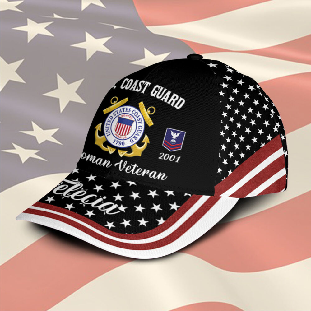 US Coast Guard, E 5 Gold - Classic Cap - Image 2