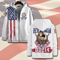 US Navy, Duty, Honor, Country - Zip Hoodie