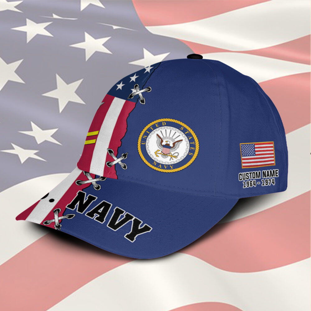 US Navy, Freedom Over Fear - Classic Cap - Image 2