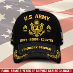 US Army, E 8 Army First Sergeant - Classic Cap