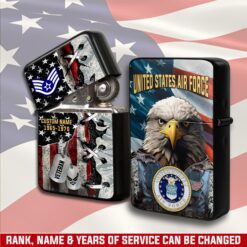 US Air Force , E 9 Air Force Command Chief Master Sergeant - Lighter
