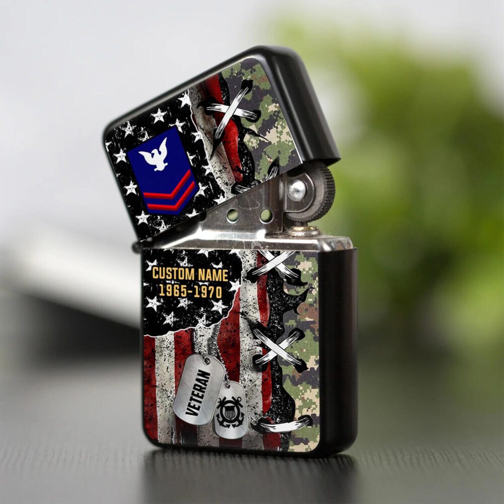US Coast Guard, E 7 Gold - Lighter - Image 2