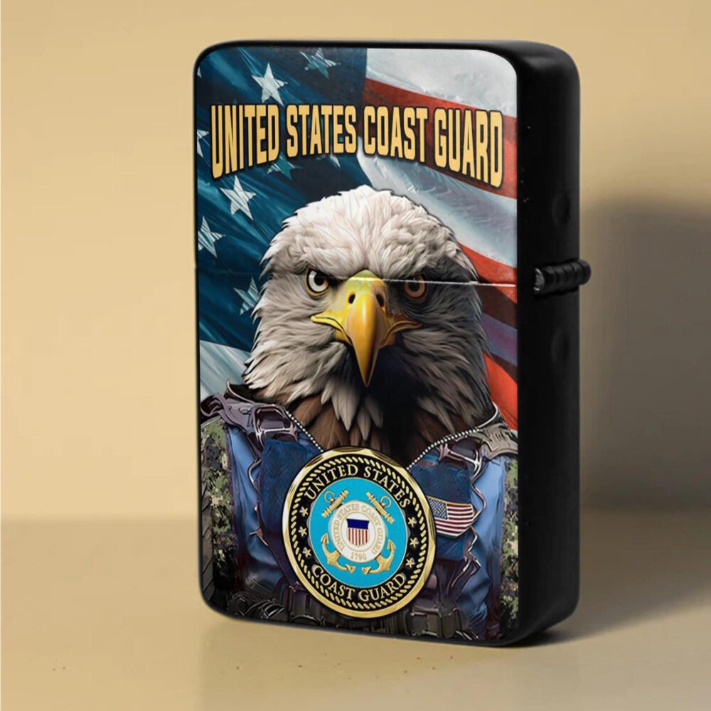 US Coast Guard, E 7 Gold - Lighter - Image 3