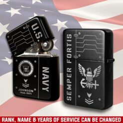 US Navy, Once A Sailor, Always A Sailor - Engraved Lighter