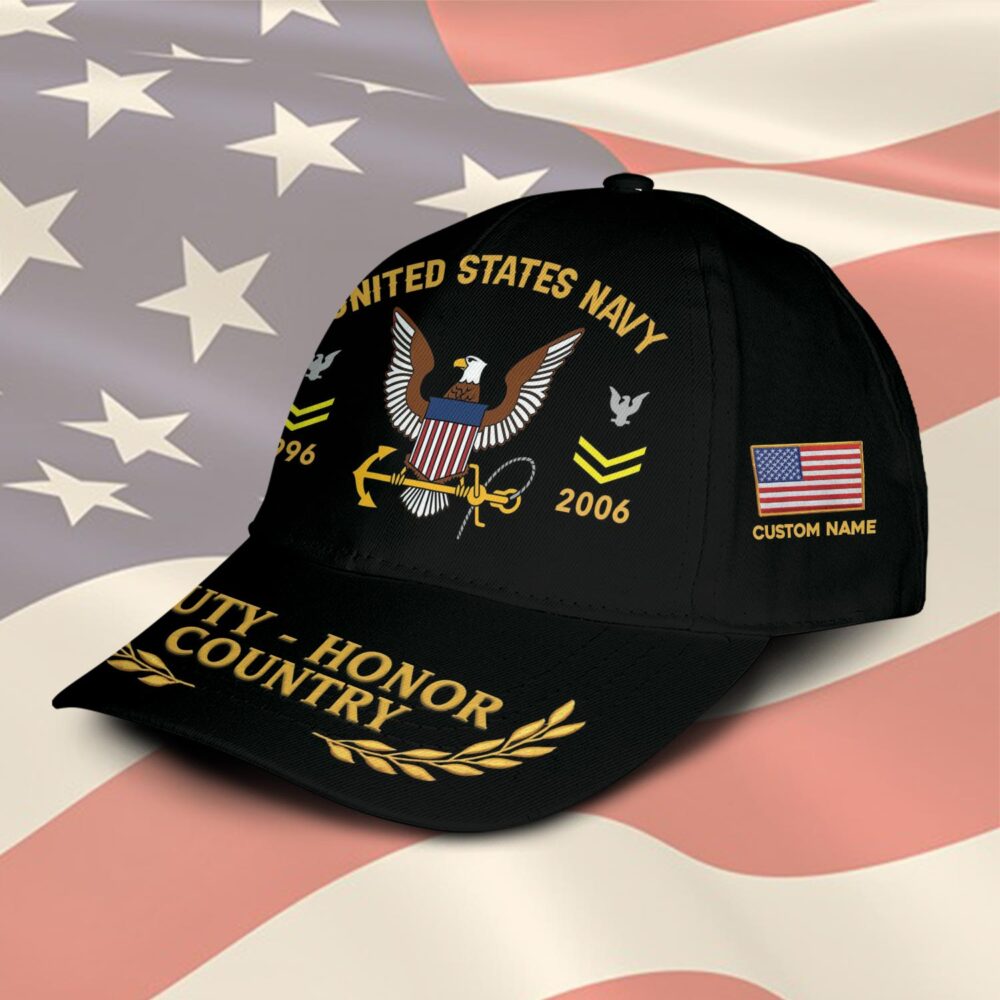US Navy, No One Gets Left Behind - Classic Cap - Image 2