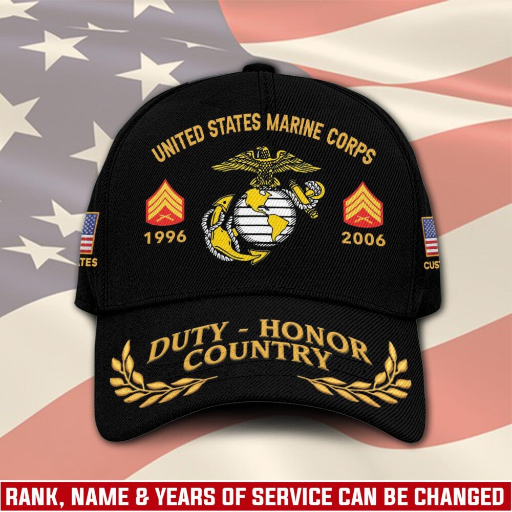 US Marine Corps, E 5 Marines Sergeant - Classic Cap