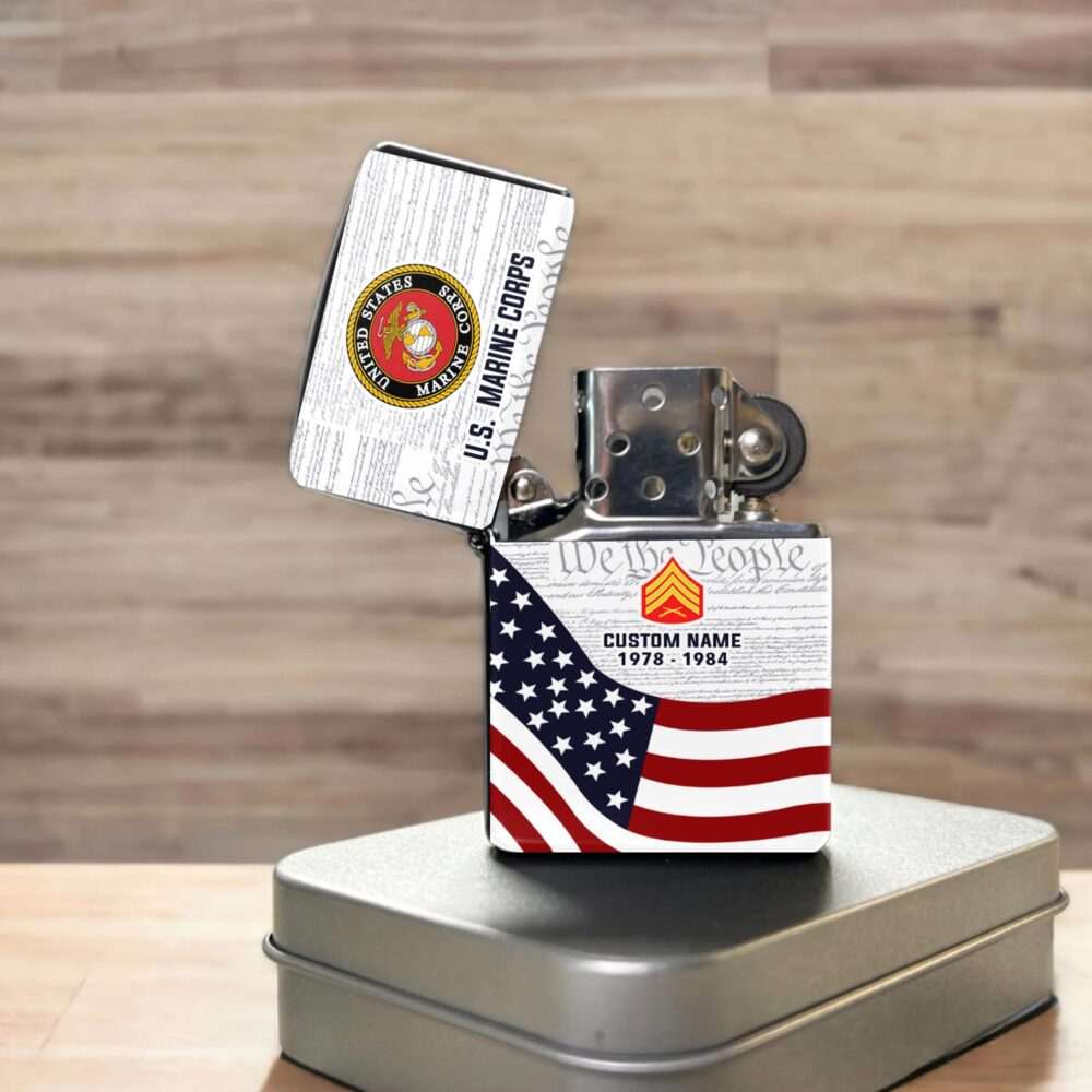 US Marine Corps, E 5 Marines Sergeant - Lighter - Image 4