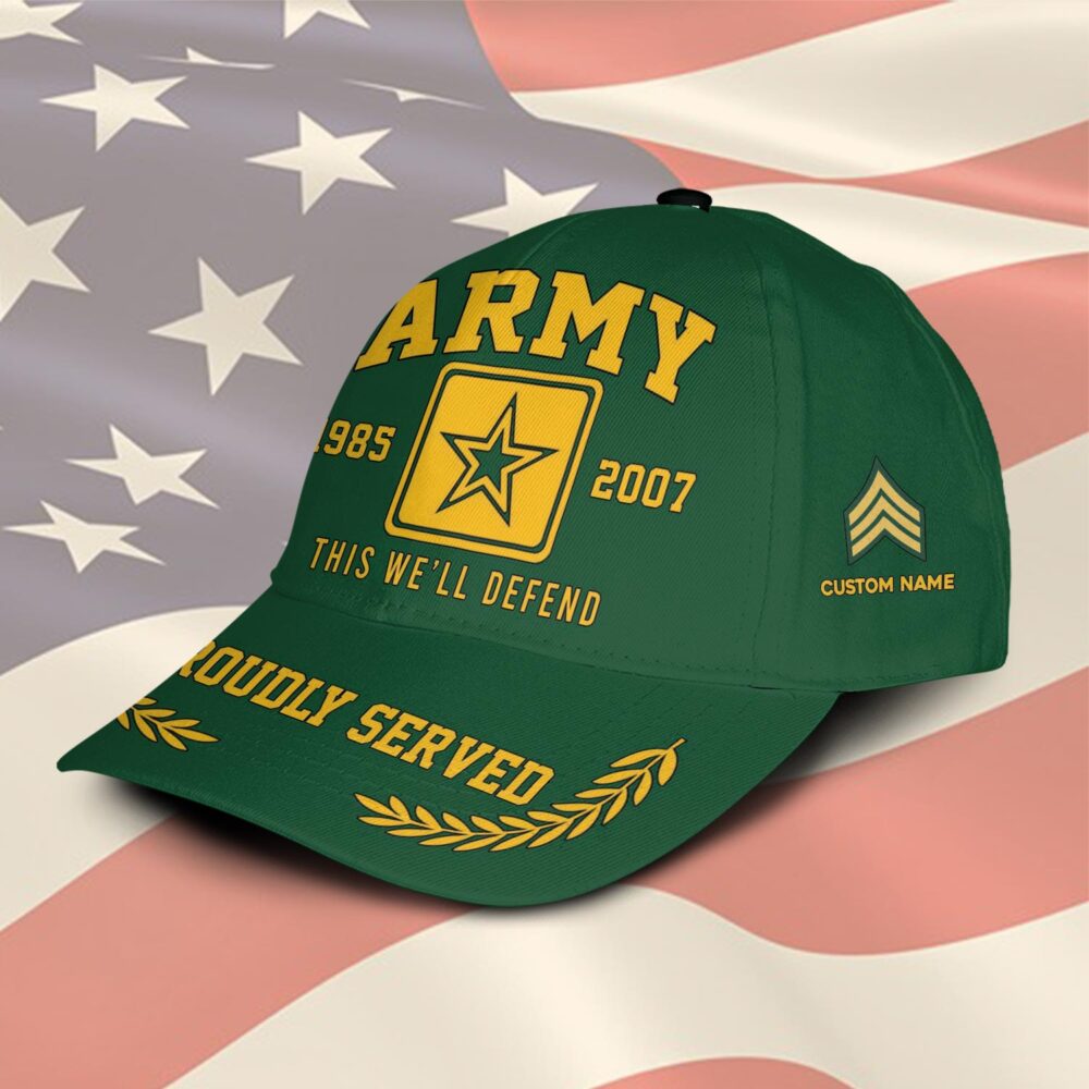 US Army, Served With Pride - Classic Cap - Image 2