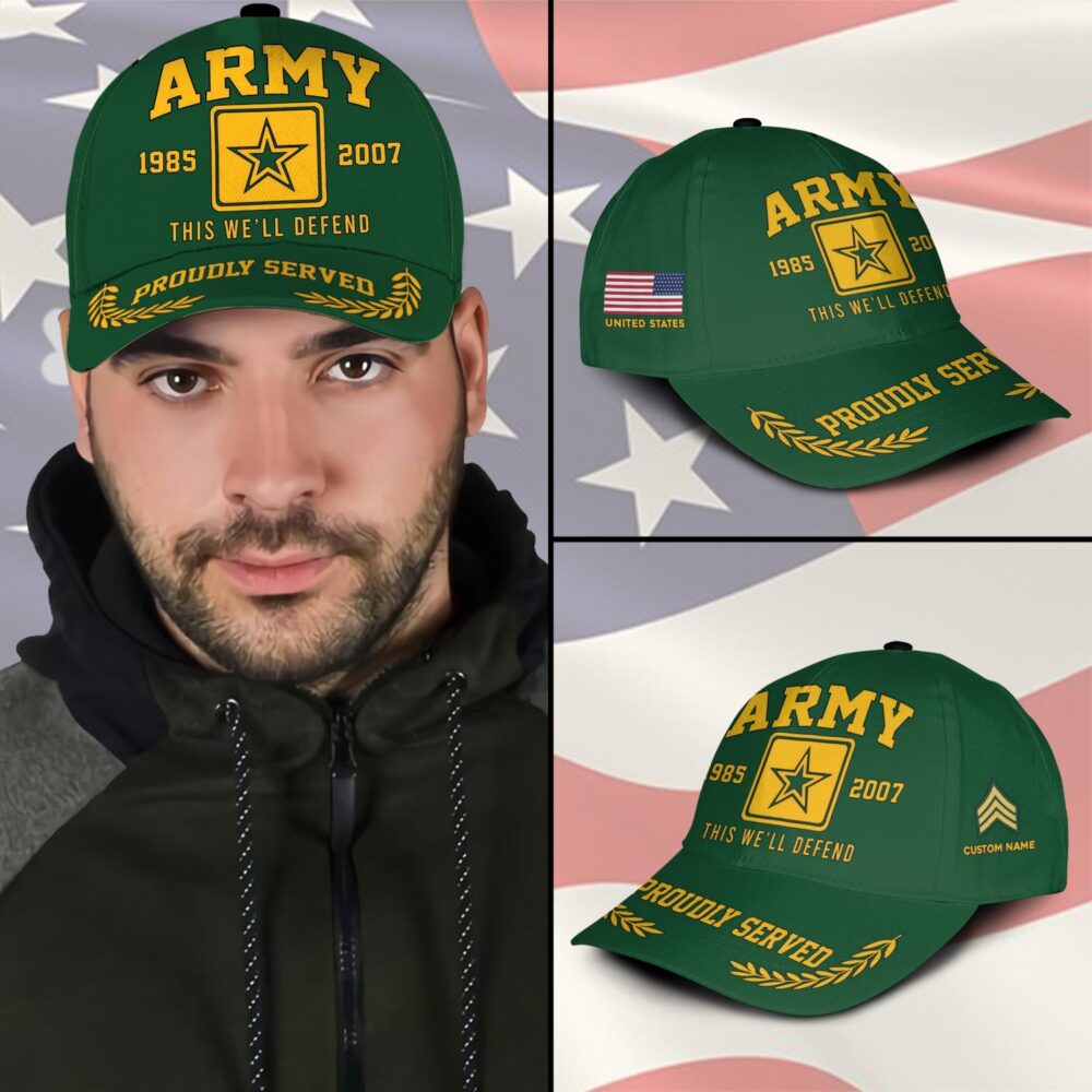 US Army, Served With Pride - Classic Cap - Image 3