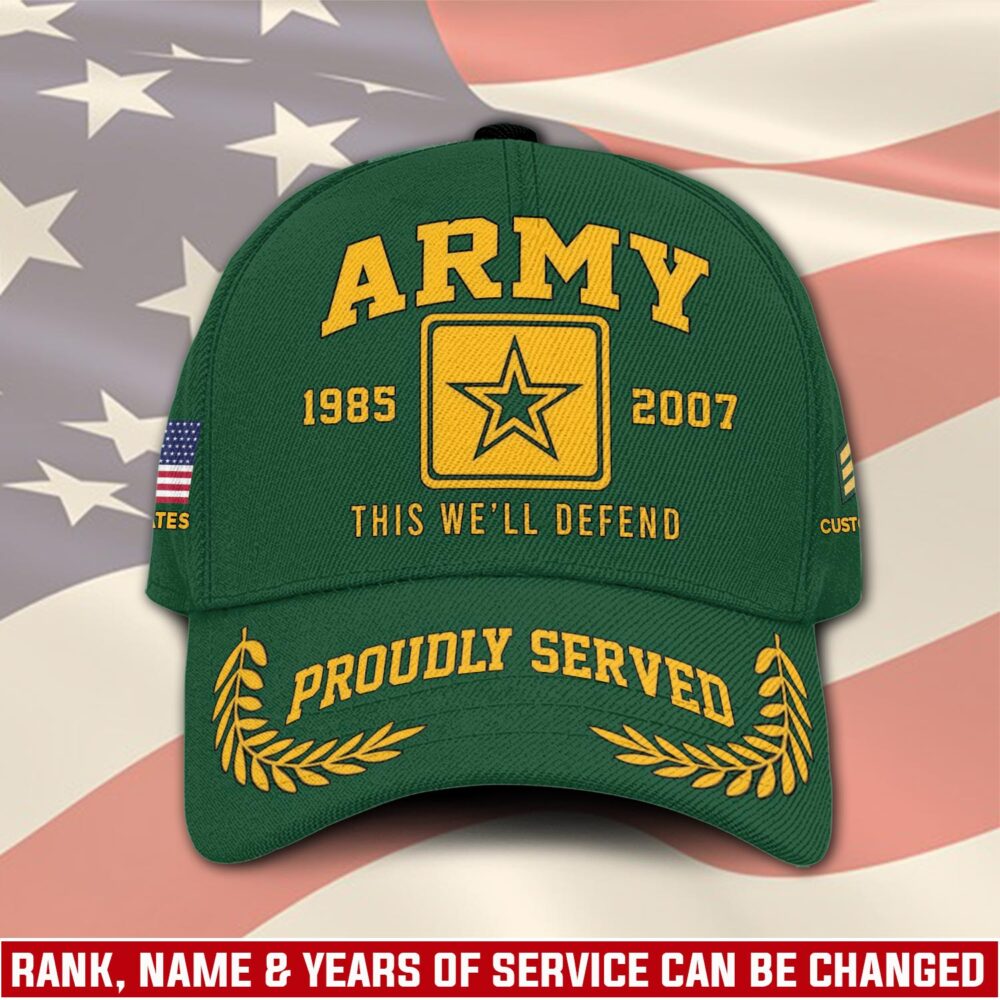 US Army, Served With Pride - Classic Cap
