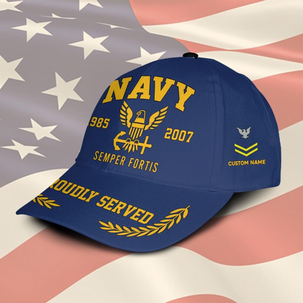 US Navy, Always Courageous - Classic Cap - Image 2
