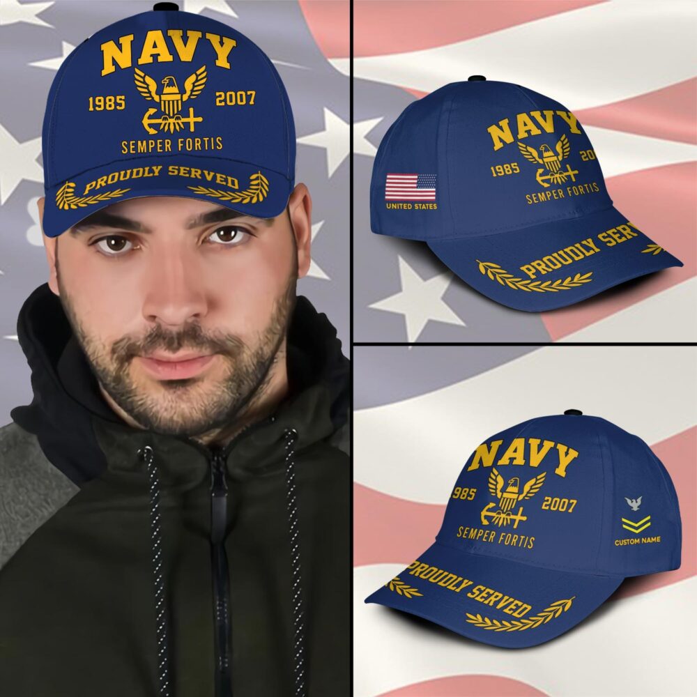 US Navy, Always Courageous - Classic Cap - Image 3