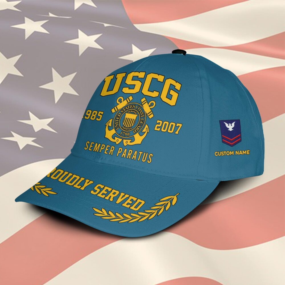 US Coast Guard, Born Ready - Classic Cap - Image 2