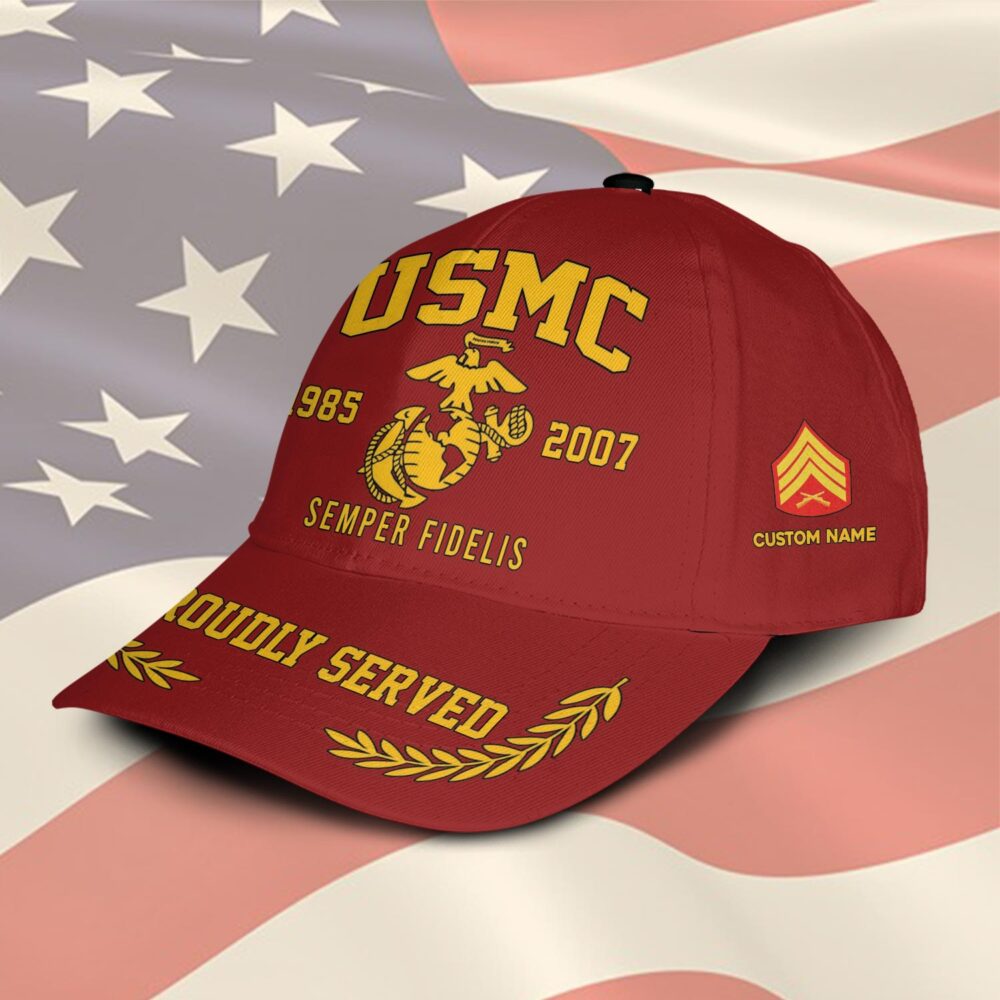 US Marine Corps, No One Gets Left Behind - Classic Cap - Image 2