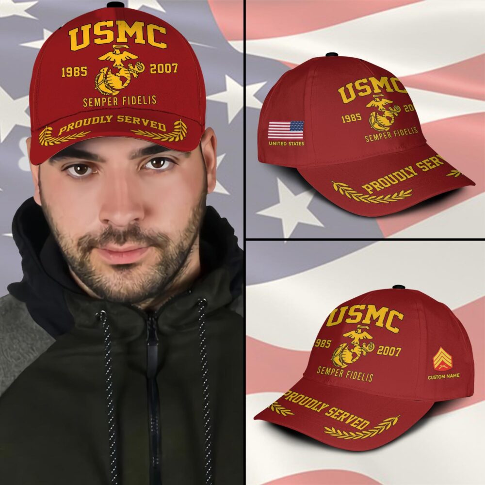 US Marine Corps, No One Gets Left Behind - Classic Cap - Image 3