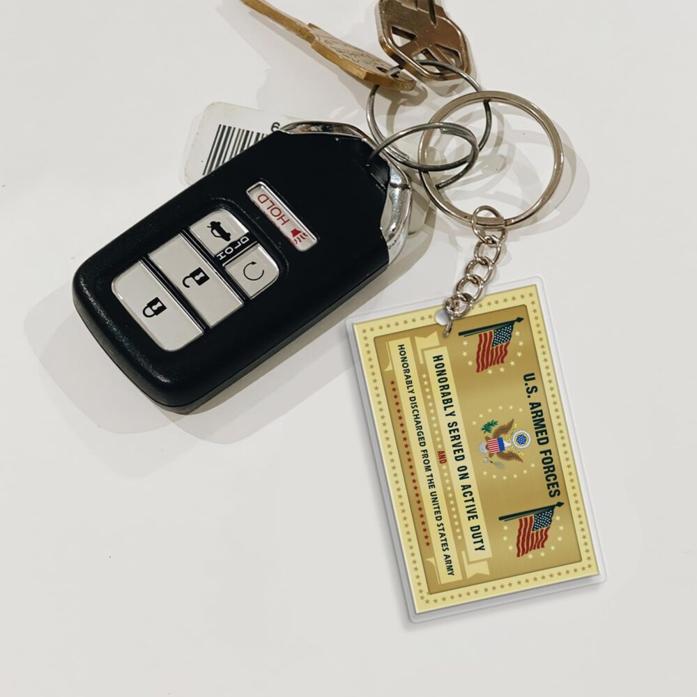 US Army - Acrylic Keychain - Image 3