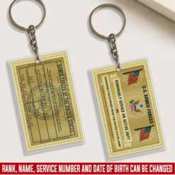 US Army - Acrylic Keychain