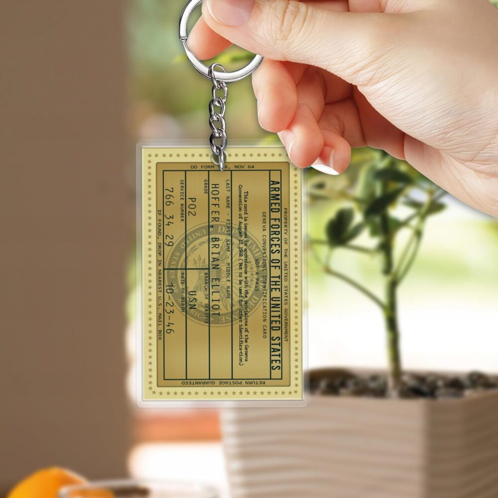 US Navy - Acrylic Keychain - Image 2