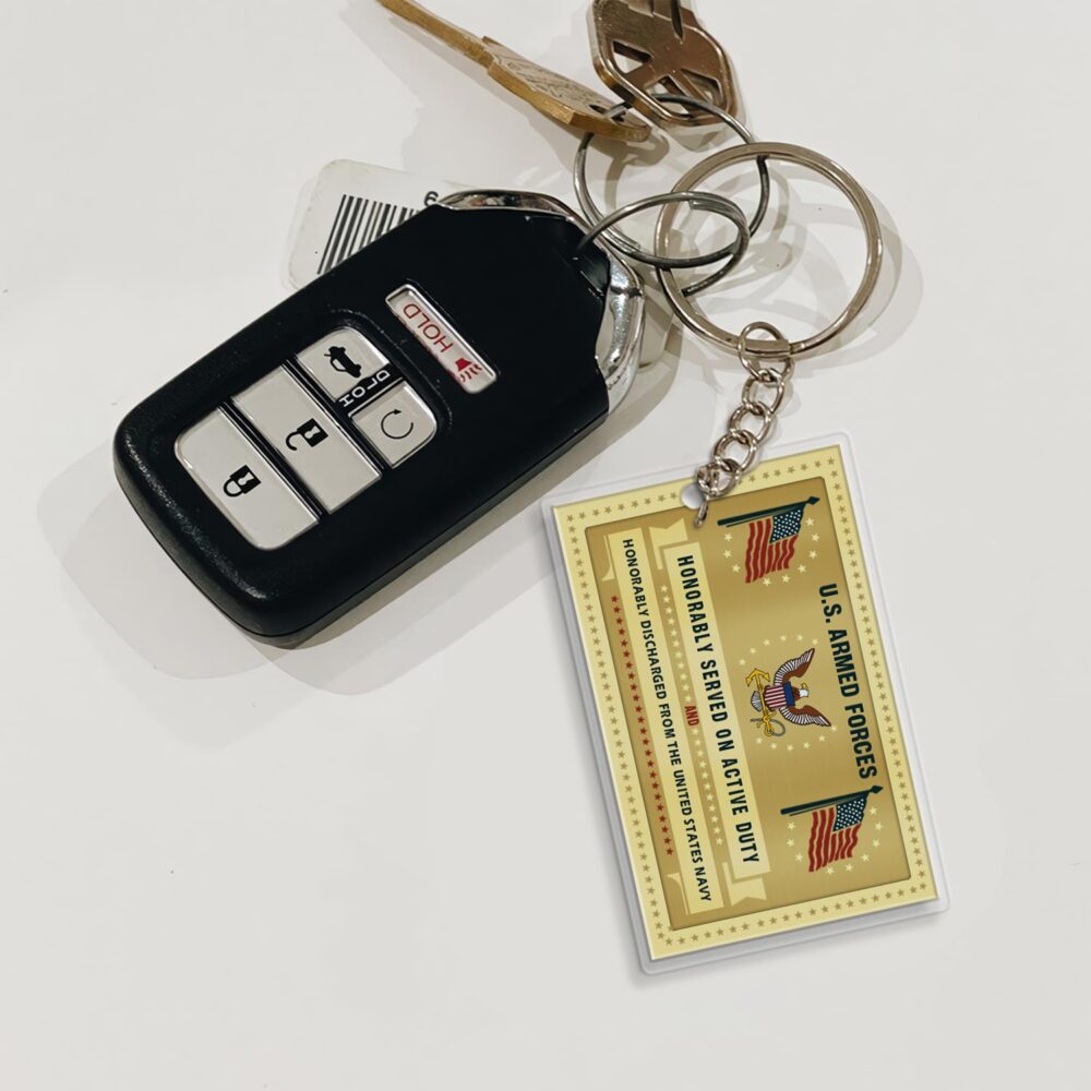 US Navy - Acrylic Keychain - Image 3