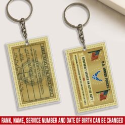 US Air Force - Acrylic Keychain