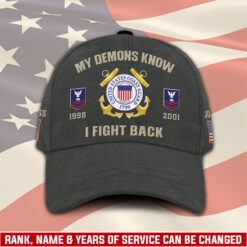 US Coast Guard, Proud Veteran - Classic Cap