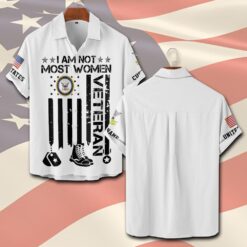 US Navy, E 4 Red - Short Sleeve Button Shirt