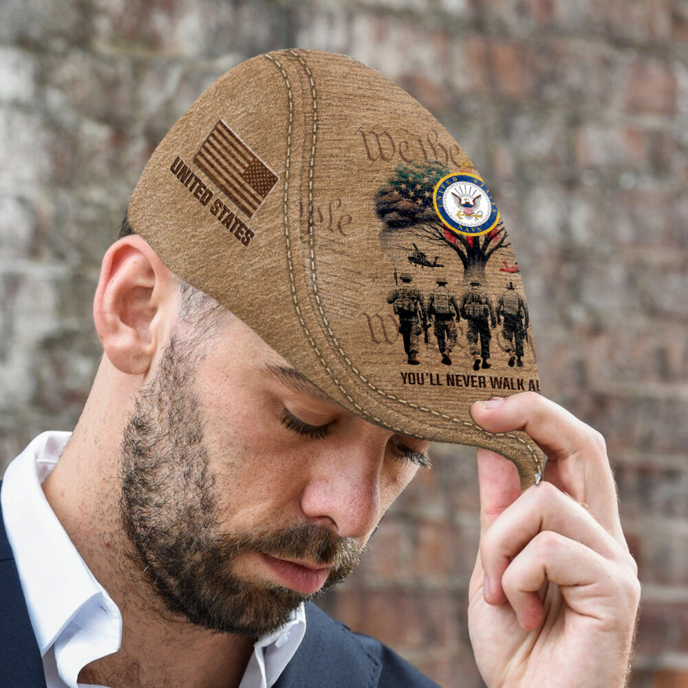 US Navy, E 6 Gold - Jeff Cap - Image 6