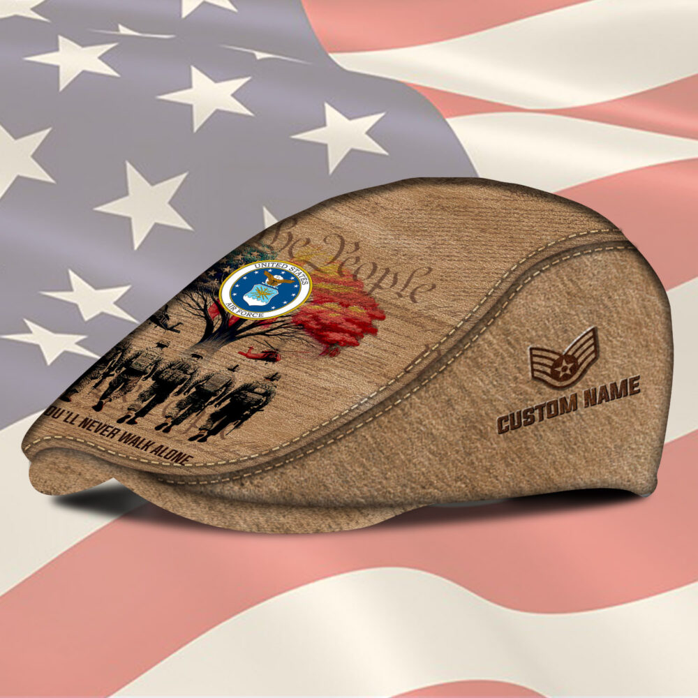 US Air Force , E 4 Air Force Sergeant - Jeff Cap - Image 2