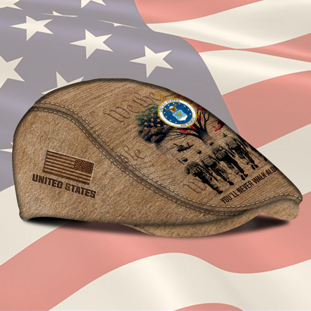 US Air Force , E 4 Air Force Sergeant - Jeff Cap - Image 3