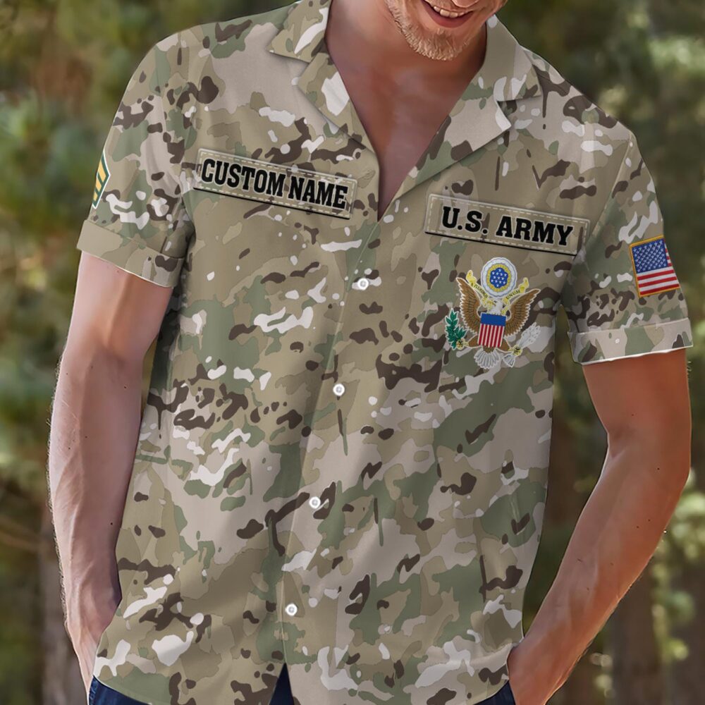 US Army, E 4 Army Corporal - Hawaii Shirt - Image 2